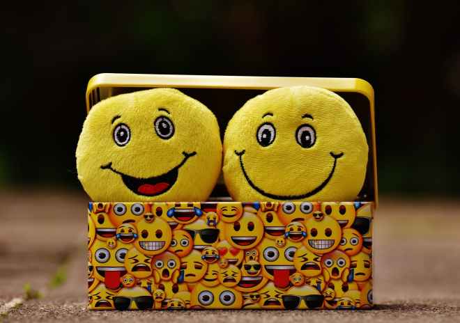 box cheerful color cute